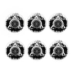 Viking Celtic Trinity Knot Print Coaster Set