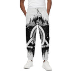 Viking Celtic Trinity Knot Print Cotton Pants