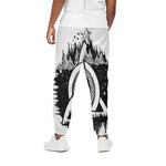 Viking Celtic Trinity Knot Print Cotton Pants