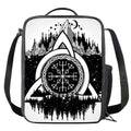 Viking Celtic Trinity Knot Print Crossbody Lunch Bag