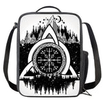 Viking Celtic Trinity Knot Print Crossbody Lunch Bag