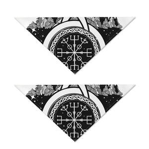 Viking Celtic Trinity Knot Print Dog Bandana