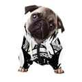 Viking Celtic Trinity Knot Print Dog Zip Up Hoodie