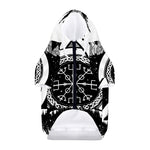 Viking Celtic Trinity Knot Print Dog Zip Up Hoodie