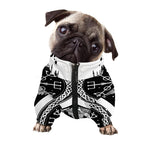 Viking Celtic Trinity Knot Print Dog Zip Up Jacket