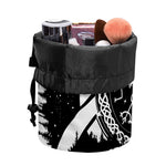 Viking Celtic Trinity Knot Print Drawstring Makeup Bag