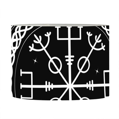 Viking Celtic Trinity Knot Print Drum Lamp Shade