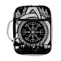 Viking Celtic Trinity Knot Print Front Pocket Bible Bag
