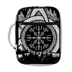 Viking Celtic Trinity Knot Print Front Pocket Bible Bag