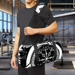 Viking Celtic Trinity Knot Print Gym Bag