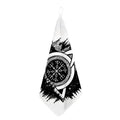 Viking Celtic Trinity Knot Print Hand Towel