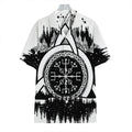 Viking Celtic Trinity Knot Print Hawaiian Shirt