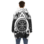 Viking Celtic Trinity Knot Print Hoodie Blanket