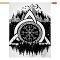 Viking Celtic Trinity Knot Print House Flag