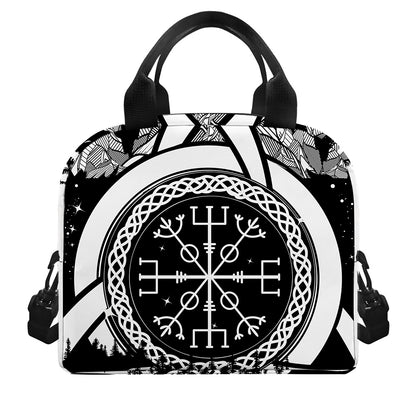 Viking Celtic Trinity Knot Print Insulated Lunch Bag