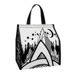 Viking Celtic Trinity Knot Print Insulated Lunch Tote