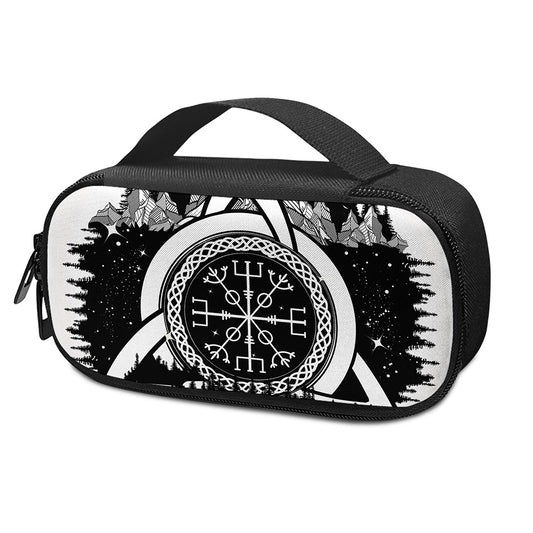 Viking Celtic Trinity Knot Print Insulin Cooler Travel Case