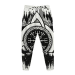 Viking Celtic Trinity Knot Print Jogger Pants