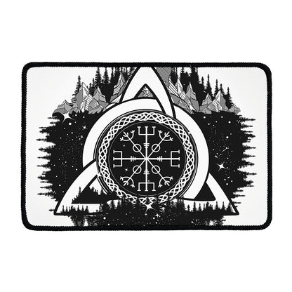 Viking Celtic Trinity Knot Print Kitchen Mat