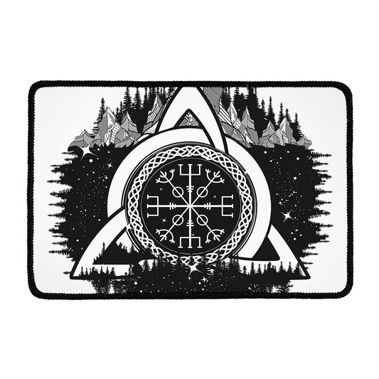 Viking Celtic Trinity Knot Print Kitchen Mat