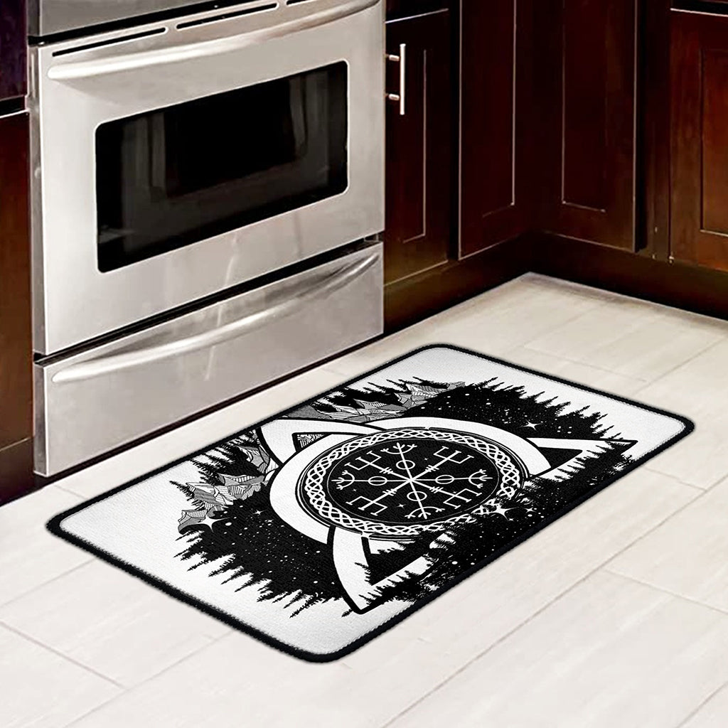 Viking Celtic Trinity Knot Print Kitchen Mat