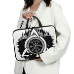 Viking Celtic Trinity Knot Print Laptop Sleeve With Handle