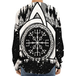 Viking Celtic Trinity Knot Print Long Sleeve Baseball Jersey