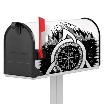 Viking Celtic Trinity Knot Print Mailbox Cover