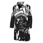 Viking Celtic Trinity Knot Print Men's Bathrobe