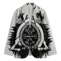 Viking Celtic Trinity Knot Print Men's Blazer