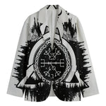 Viking Celtic Trinity Knot Print Men's Blazer