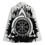 Viking Celtic Trinity Knot Print Men's Blazer