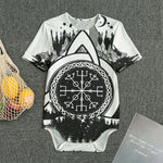 Viking Celtic Trinity Knot Print Men's Bodysuit