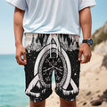 Viking Celtic Trinity Knot Print Men's Cargo Shorts