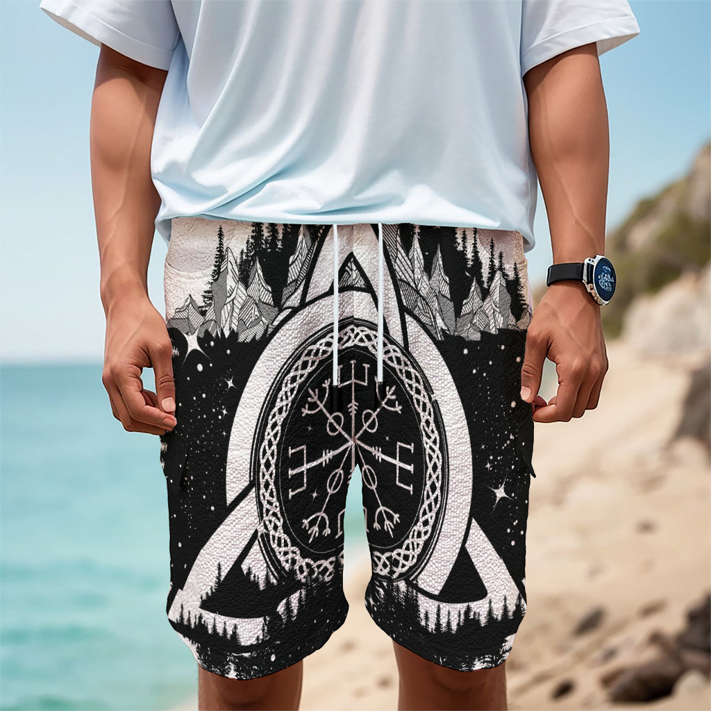 Viking Celtic Trinity Knot Print Men's Cargo Shorts