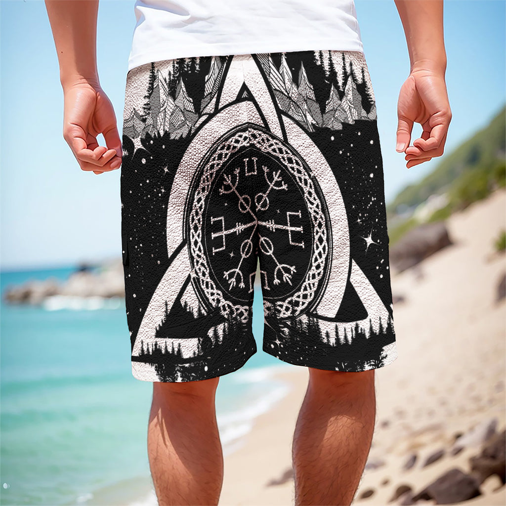 Viking Celtic Trinity Knot Print Men's Cargo Shorts