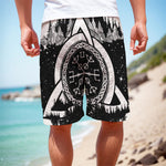 Viking Celtic Trinity Knot Print Men's Cargo Shorts