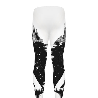 Viking Celtic Trinity Knot Print Men's leggings