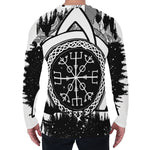 Viking Celtic Trinity Knot Print Men's Long Sleeve T-Shirt