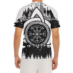 Viking Celtic Trinity Knot Print Men's Short Sleeve Rash Guard