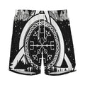 Viking Celtic Trinity Knot Print Men's Athletic Shorts