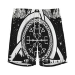 Viking Celtic Trinity Knot Print Men's Sports Shorts