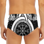 Viking Celtic Trinity Knot Print Men's Triangle Swim Briefs