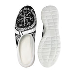 Viking Celtic Trinity Knot Print Mesh Casual Shoes