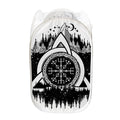 Viking Celtic Trinity Knot Print Mesh Laundry Hamper