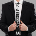 Viking Celtic Trinity Knot Print Necktie