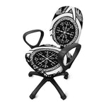 Viking Celtic Trinity Knot Print Office Chair Cover