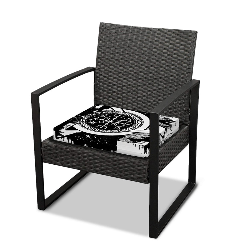 Viking Celtic Trinity Knot Print Outdoor Seat Cushion Cover