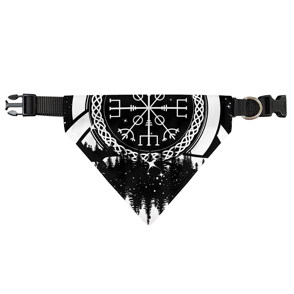 Viking Celtic Trinity Knot Print Over The Collar Dog Bandana
