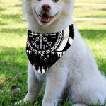 Viking Celtic Trinity Knot Print Over The Collar Dog Bandana